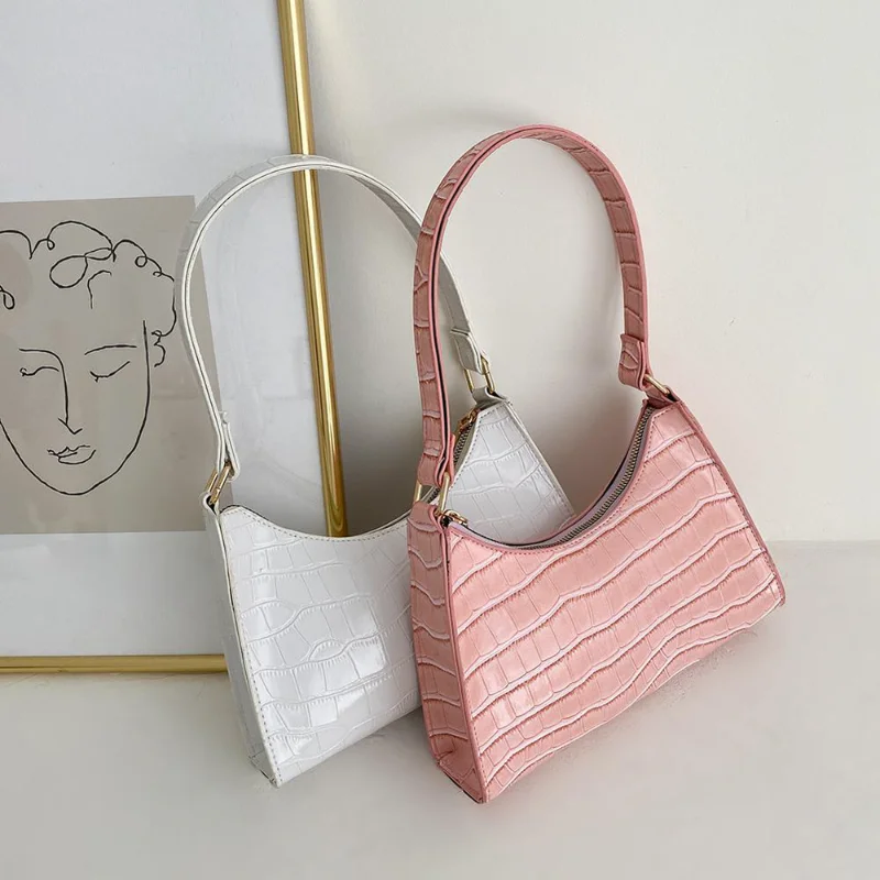 

Fashion Exquisite Shopping Bag Retro Casual Women Shoulder Bags Female Leather Solid Color Chain Handbag for Women 2023