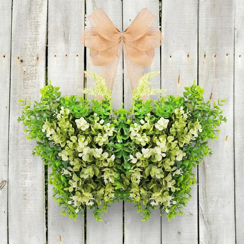 

Front Door Decoration Artificial Flower Wreath Spring Door Wreath Artificial Plant Butterfly Wreaths Garland Home Decoration