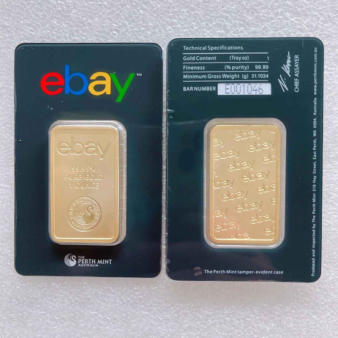 Swan 1oz/2.5g/5g/10g/20g/50g/100g Sealed packing Copper Bar 24k Gold Plated Bullion Non-magnetic Unique Craft Gift