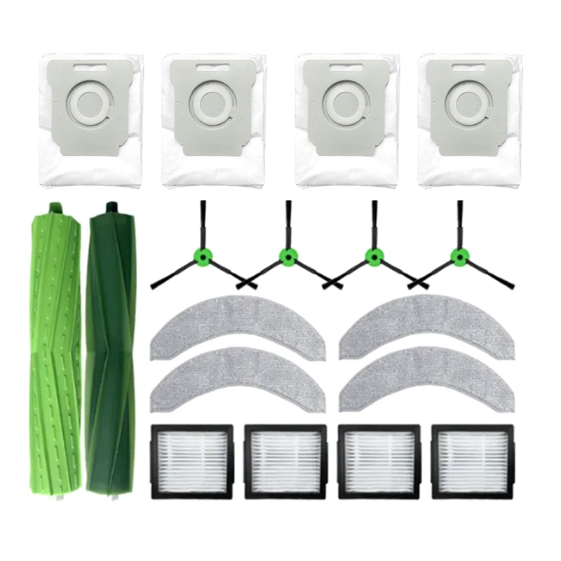 Per Irobot Roomba Combo J7 +, J9 + Pezzi Di Ricambio Di Ricambio Hepa Filter Mop Cloth Dust Bag