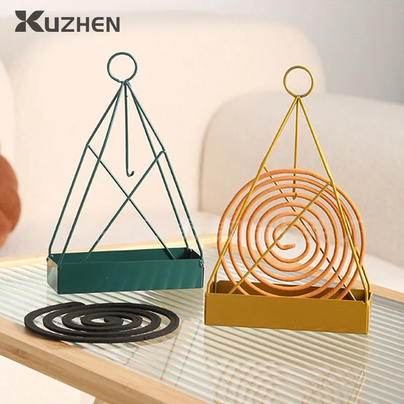 

Стильный держатель для противомоскитной спирали, железная стойка для защиты от насекомых и благовоний, креативный держатель для защиты от ожогов и домашнего декора