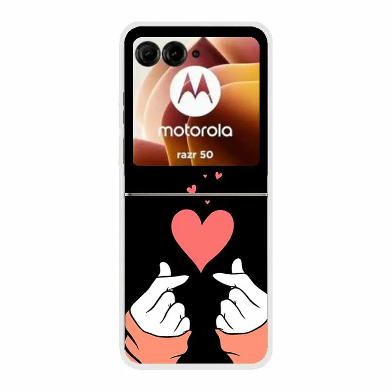 Cartoon Design Transparent Hard Plastic Back Cover Case