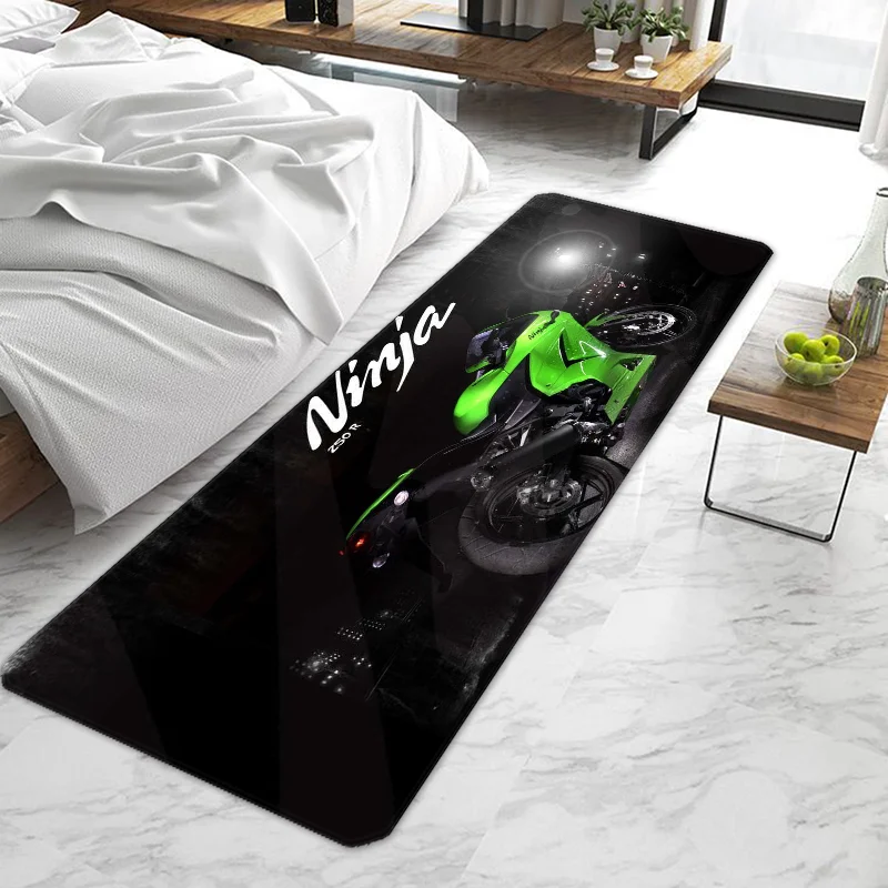 

Kawasakis Door Mat Entrance Doormat Non-slip Washable Kitchen Carpet Living Room Hallway Rugs Door Mats Bathroom Bath