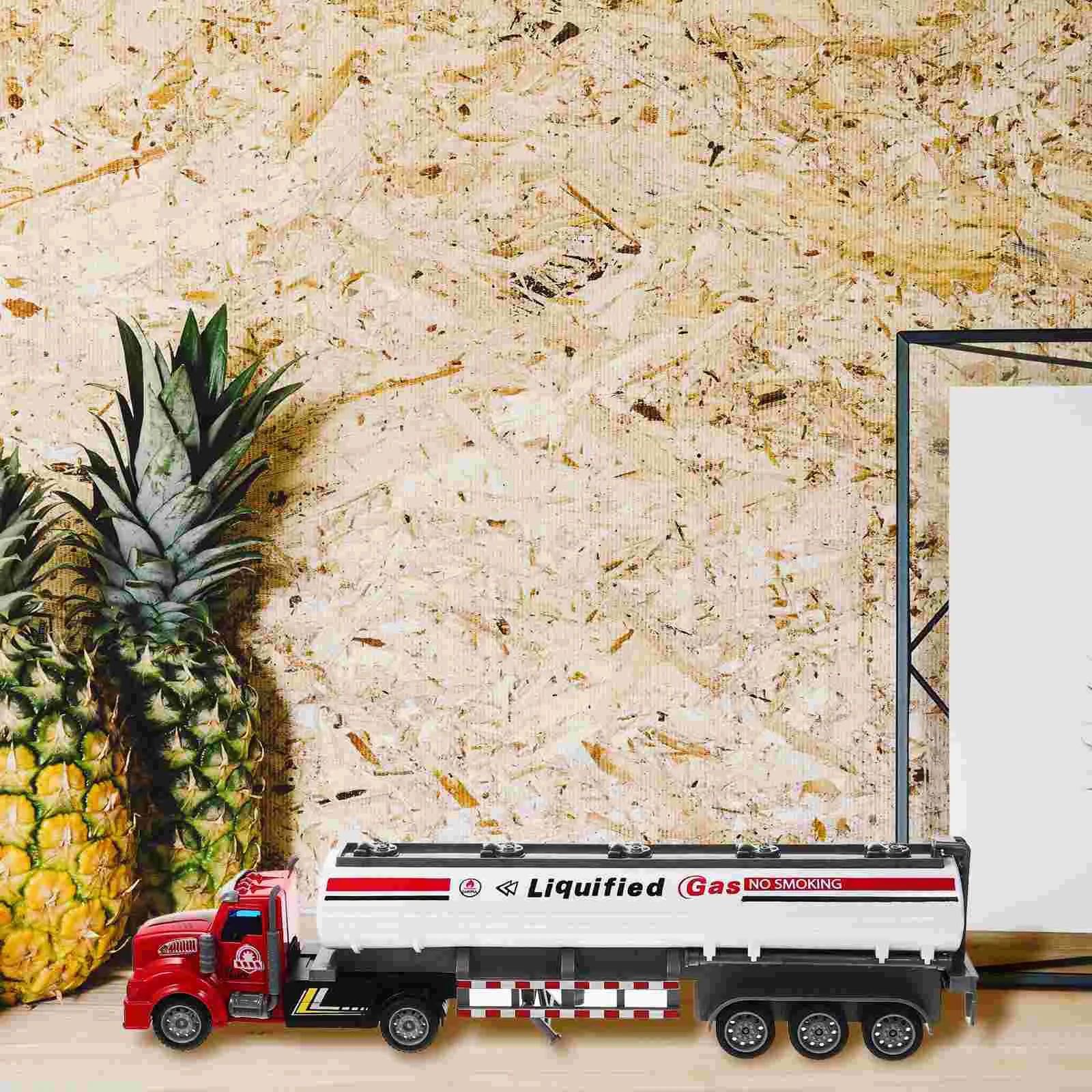 Container Truck Model Premium Material Toy Pull Back Creative for Kids Carrier Alloy Mini 2