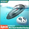 Mini Boat Remote Control Ship Racing Indoor Outdoor Kid Water Play Speed RC Boat Toy Educational Learning Study Toy Gifts 2