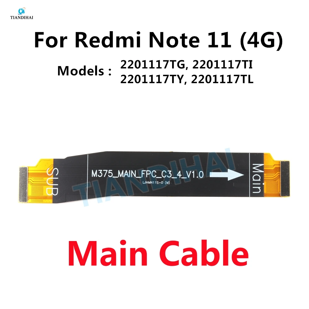 PCB DOCK CONNETTORE MICROFONO XIAOMI REDMI NOTE 11S SERVICE PACK