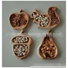 Snack Tray Wooden Craftwork Squirrel Snack Tray Household Supplies Snack Nut Tray 4