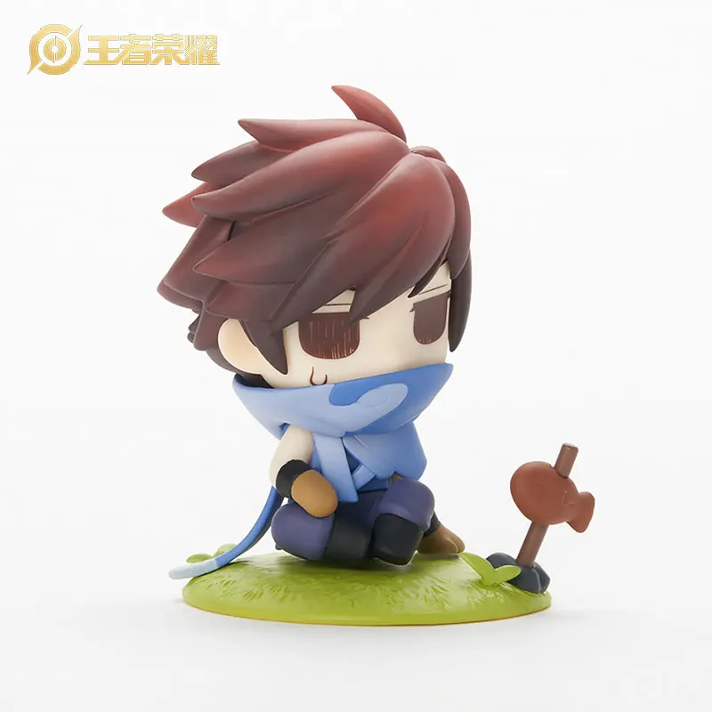 

King of Glory Cai Wenji Lan Rain Break Series Boxed Eggs Hand-made Animation Peripheral Genuine Ornament Doll Anime Figure Toys