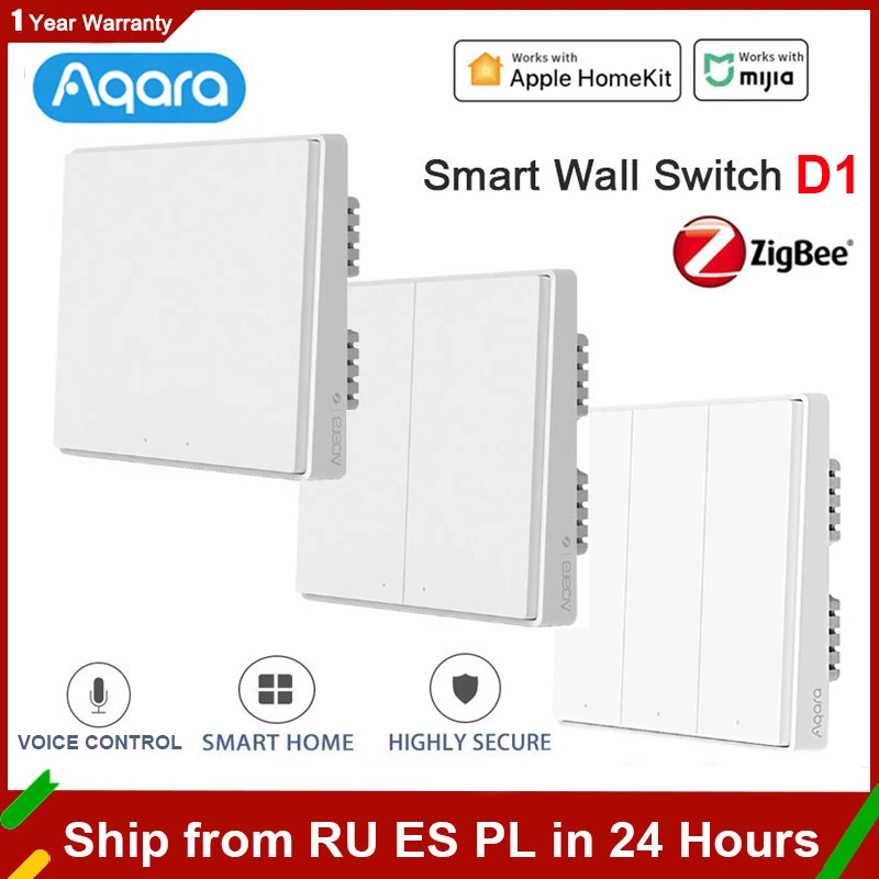 Aqara Switch Zigbee Wireless Wireless Zigbee Wall Switch Aqara