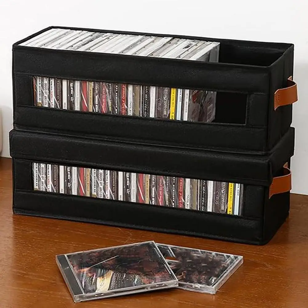 Portable Dvd Storage Case For Home Office And Car Organiser_voghion.com