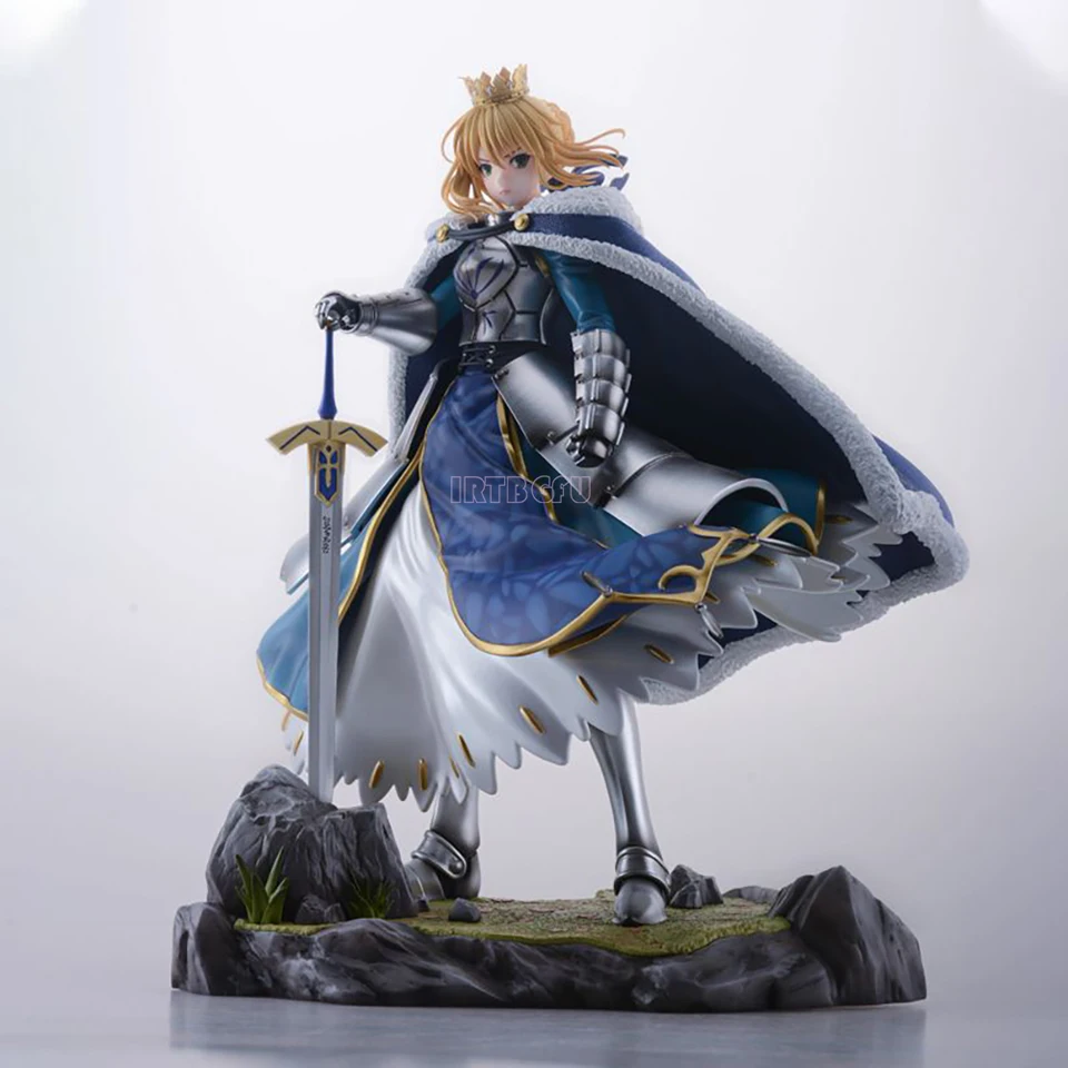 Zhongkaihua Fate Stay Night Figure Saber Altria Pendragon Action Figure FGO Anime Figurine Cavalleria con pistole Statua in piedi Modello da collezione Ornamenti 25 cm Zhongkaihua Fate Stay Night Figure Saber Altria Pendragon Action Figure FGO Anime Figurine Cavalleria con pistole Statua in piedi Modello da collezione Ornamenti 25 cm