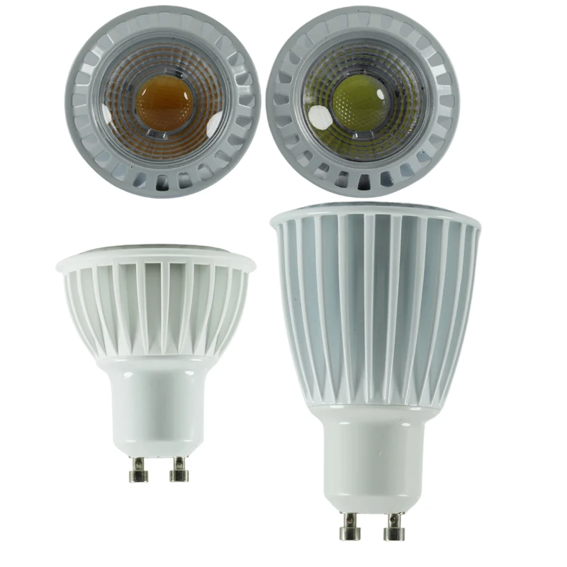 GU10 Led Spotlight 12V 24V 5W 9W Super COB Aluminum Spot Lamp Ceiling Downlight For Home Room Indoor 60 Degree Lighting 12 24 v