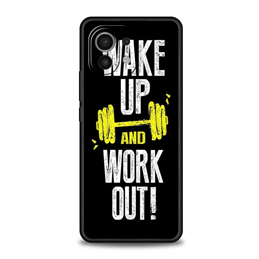 Soft TPU Gym Fitness Bodybuilding Phone Case