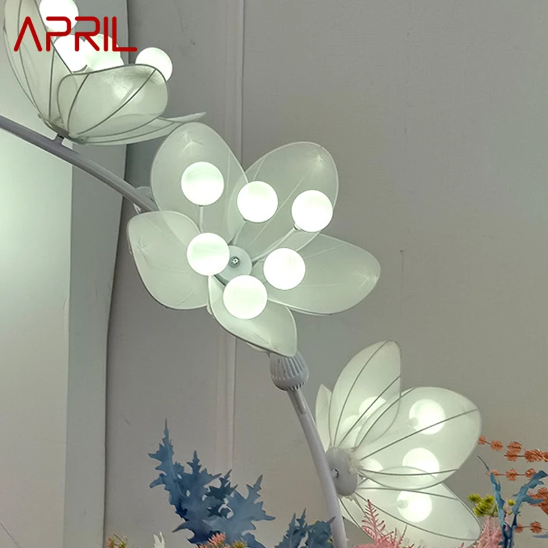 

APRIL Modern Wedding Lights Festive Atmosphere LED Evening Stage Lights Roads Flower Fresh Background Decoration