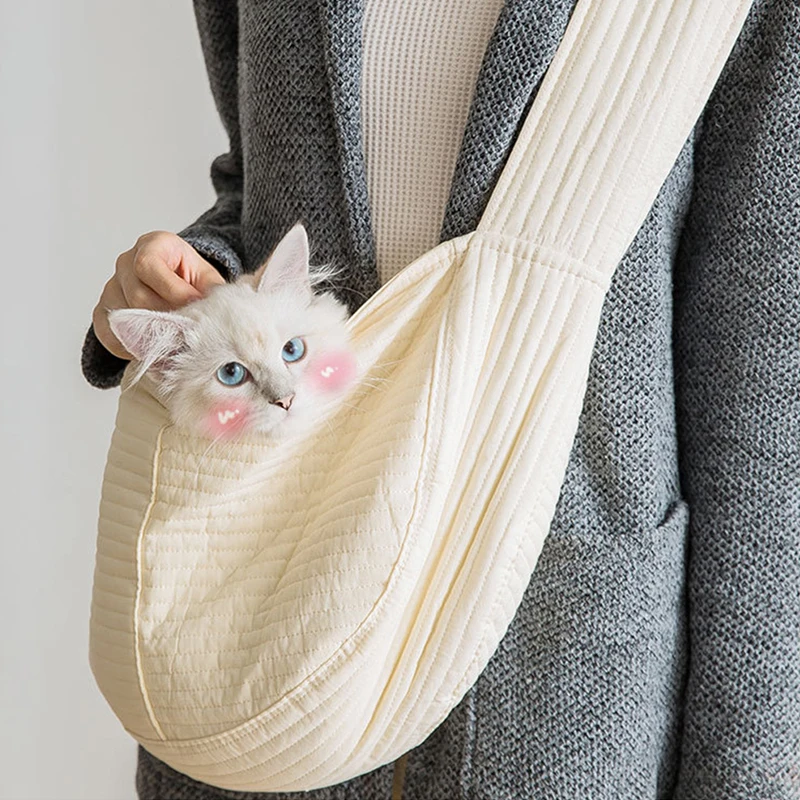 Outdoor Puppy Carrier Bag Carrier Bag Cat Bags Out Crossbody Shoulder Portable Cat Dog Sling Pet Carrying Suppli pet carrier bag pet carrying bag