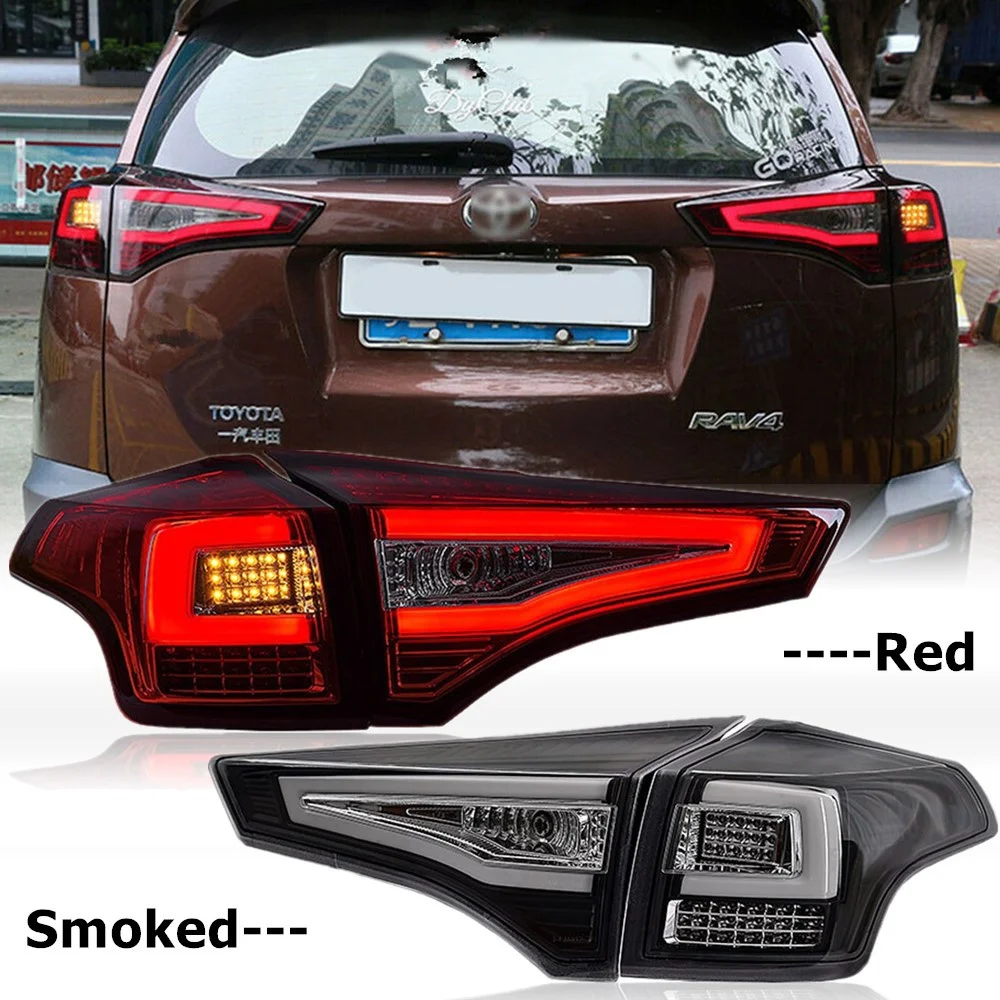12V Led Rear Light For Toyota RAV4 Tail Lights RAV 4 2013 2014 2015 Car
