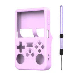 Silicone Protective Case - Scratch Resistant, Dustproof Storage Box, Soft Shell for Handheld Game Consoles (Purple)