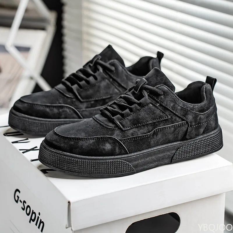 Spring summer simple comfortable men's shoes new breathable trendy versatile men's casual sports board shoes