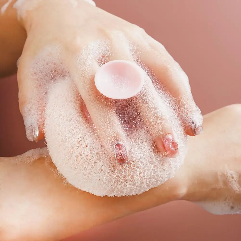 Bath Towel Scrub Bath Massage Shower Ball With Sucker Scrub Bath Exfoliator Mud Wipe Brush Rub Back Sponge H7M9 5