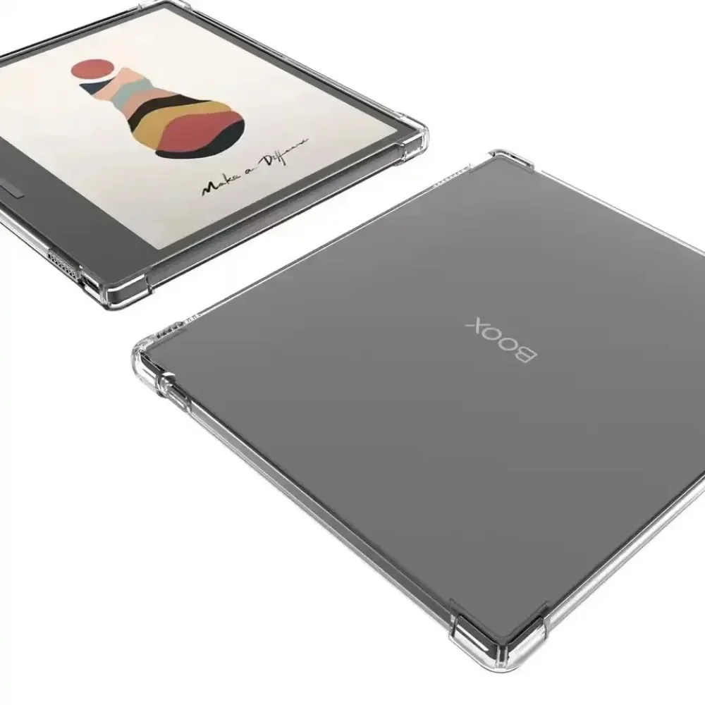Onyx Boox Go Color 7 eBook Leaf Design TPU Back Cover Case