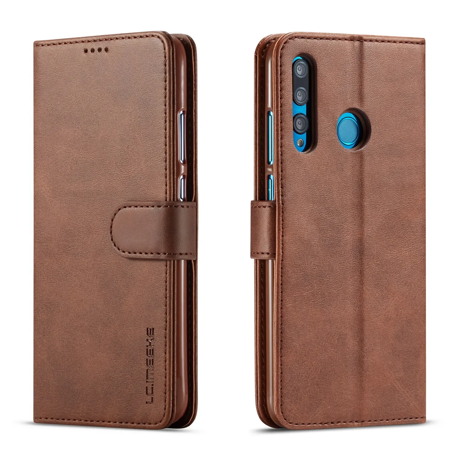 KANVOOS Cover per Huawei Mate 20 PRO, Cover a Libro Portafoglio in Pelle PU [Porta Carte] [Magnetica], Antiurto Flip Case Custodia per Huawei Mate 20 PRO (caffè