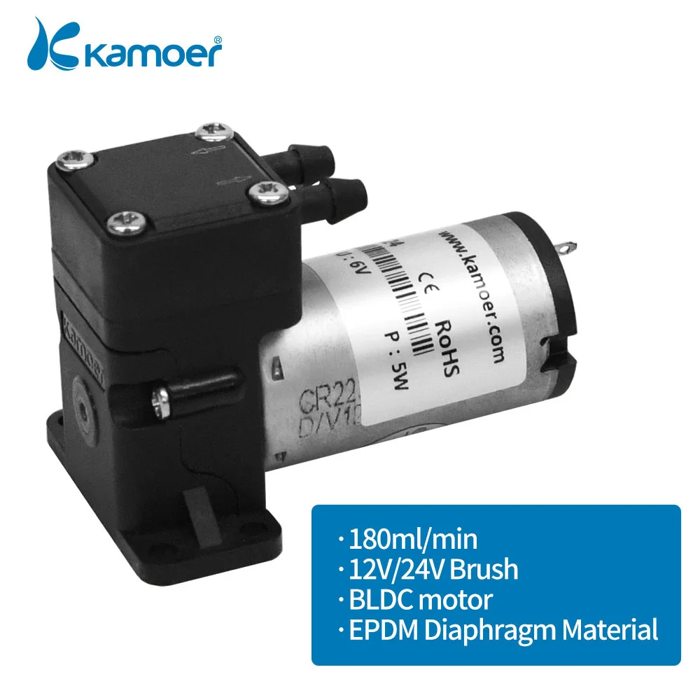 Transferência Líquida da Bomba do Diafragma de 12v 24v Kamoer Klp180 Mini