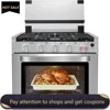 21 Inch RV Gas Range Stove 12V. Gas Range Oven for RV Use with 3 Burners, 1.77 Cu.Ft. Capacity Gas Oven, 28,100BTU 1