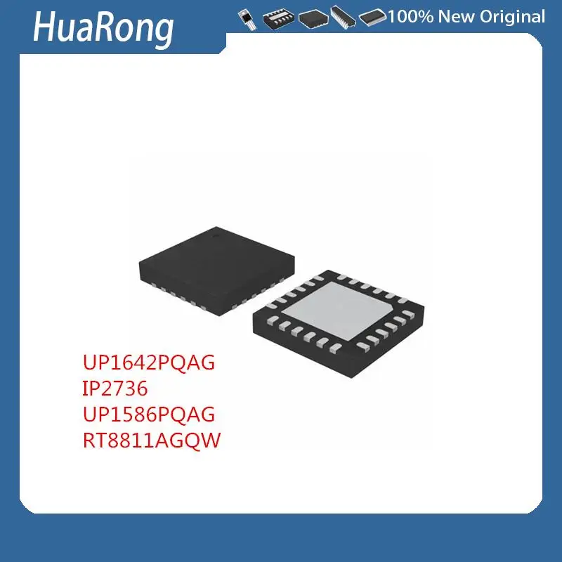 

5 шт./партия, UP1642PQAG UP1642P IP2736 UP1586PQAG RT8811AGQW QFN24