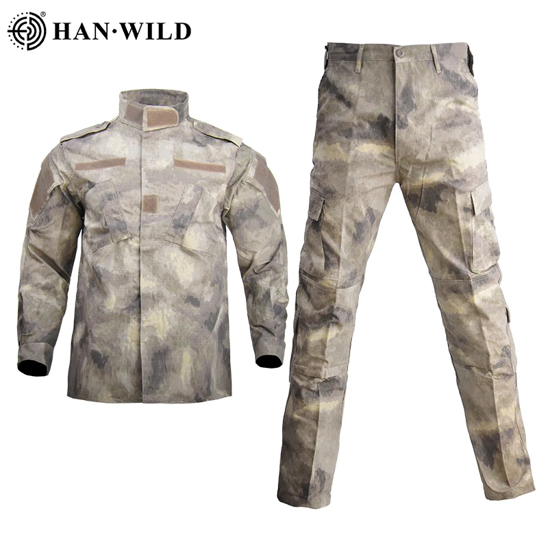 

Outdoor Hiking Combat Uniform Men Tactical Suit Ripstop Military Shirt Camping Army Softair Pants Multicam Sets Hunting Airsoft