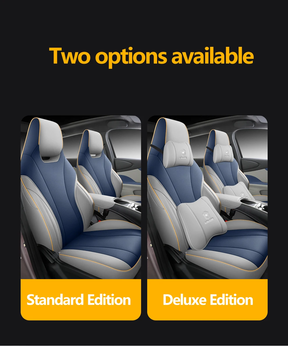 Custom Full Set Luxury Car Seat Covers For BYD Dolphin 2021 2022 2023 Auto Leather Interior Accessories Styling