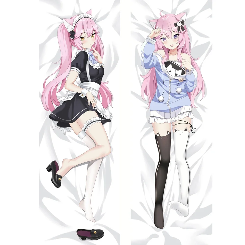 

Anime Dakimakura Virtual Vtuber Nyanners Hugging Body Pillow Case Double Side Printed Pillow Cover Pillowcase Home Bedding Gifts