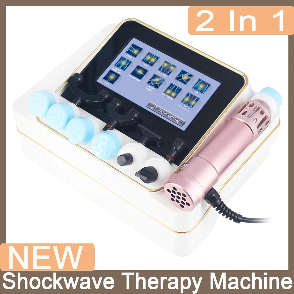 

ED Shock Wave Equipment Touch Screen 250MJ Chiropractic Tools Shockwave Therapy Machine Body Relax Health Care Massager