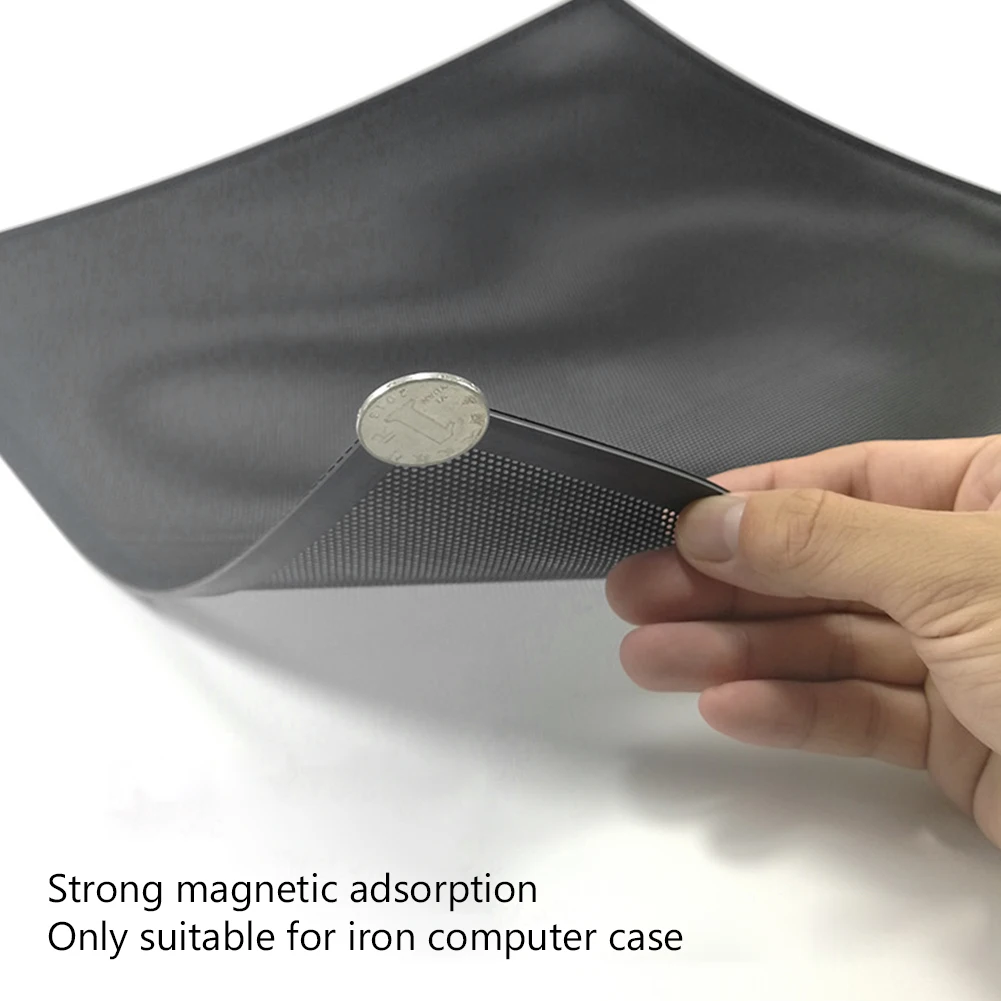 80*80mm/120*120mm/140*140mm PC Chassis Cooling Dust Filter Magnetic PVC Net Guard Fan Dustproof Case Computer Dust Filter computer dust filter