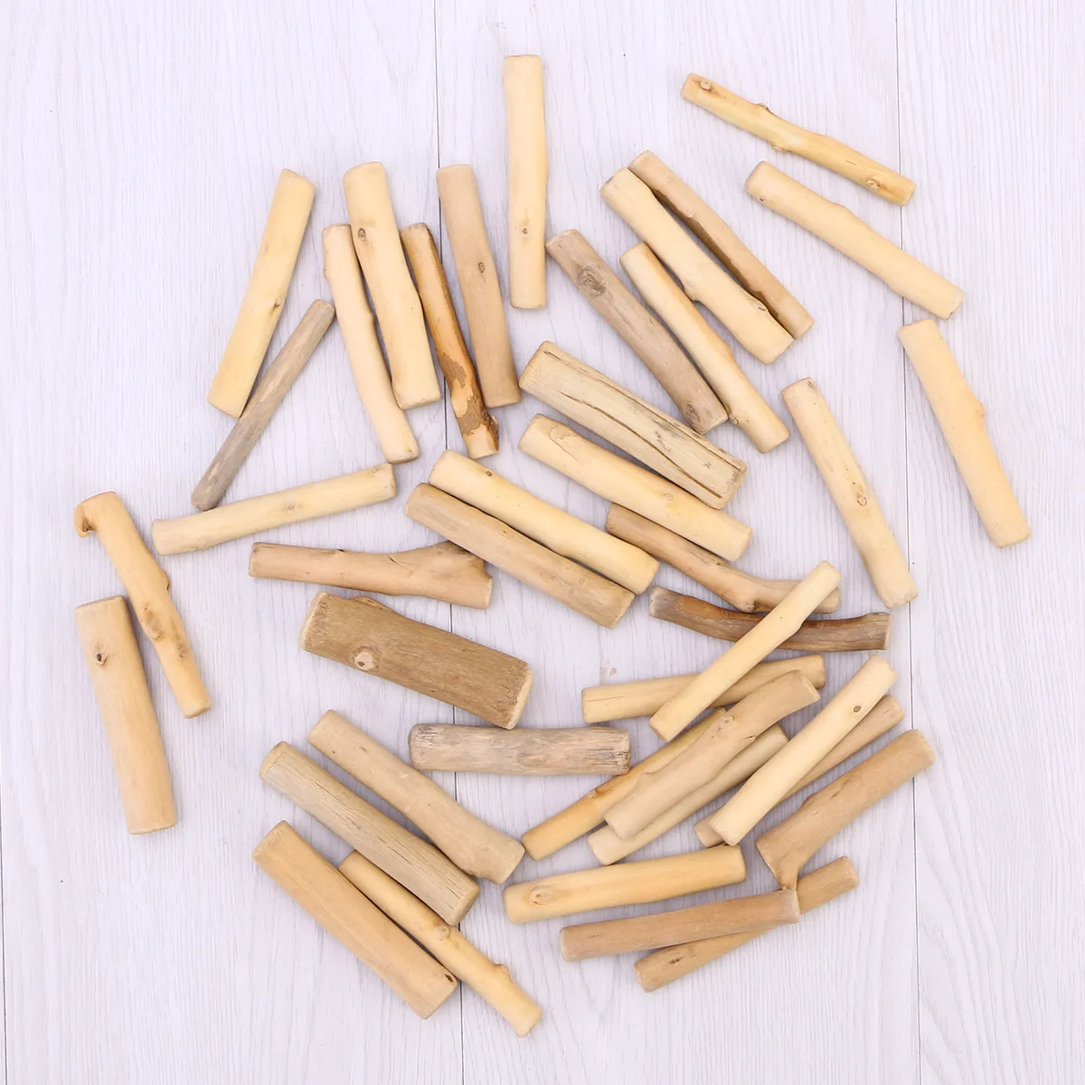 

250g/ Pack 8/10/12cm Natural Driftwood Antiseptic Wood Rod DIY Art Craft Bar Ornament Woodworking Doweling Jig Kit Tool