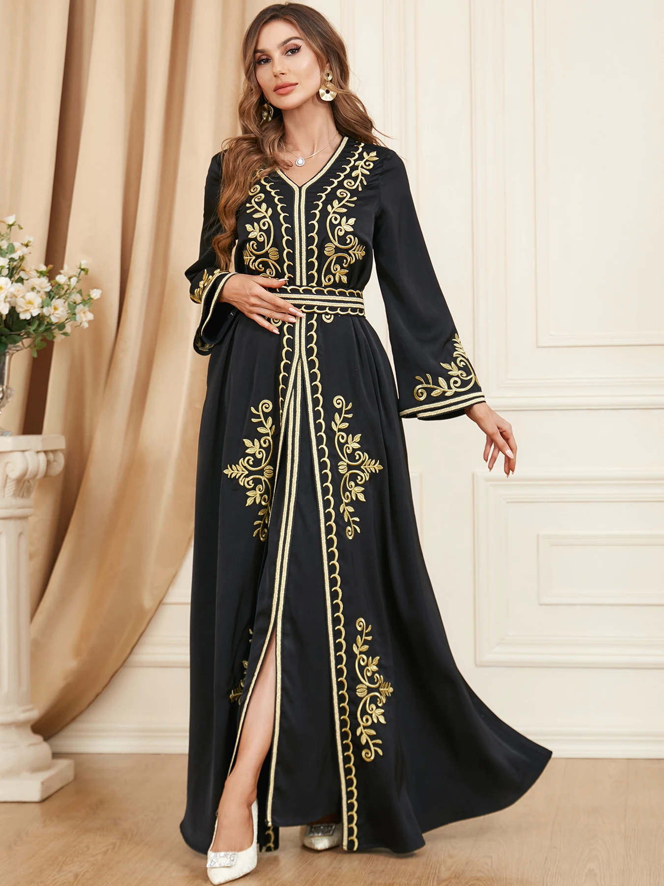 Robe Kabyle Grande Taille Bleu Ciel - Robe Kabyle