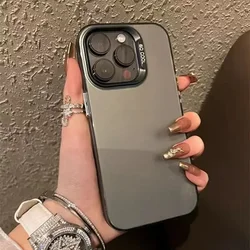 Funda de teléfono metálica de lujo Aurora mate