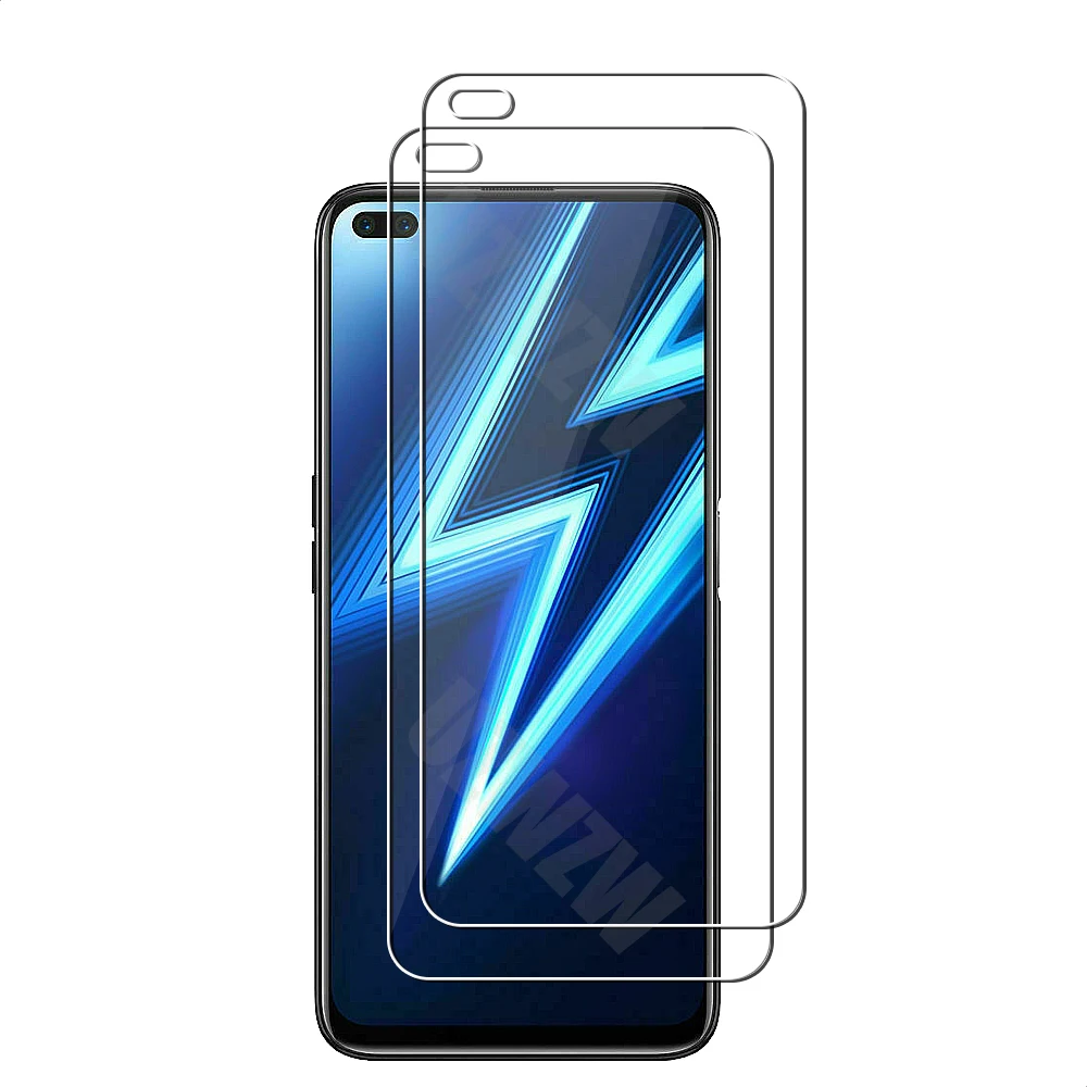 

For Realme 6 Pro Explosion Proof 2.5D 0.26mm Tempered Glass Screen Protectors Protective Guard Film HD Clear