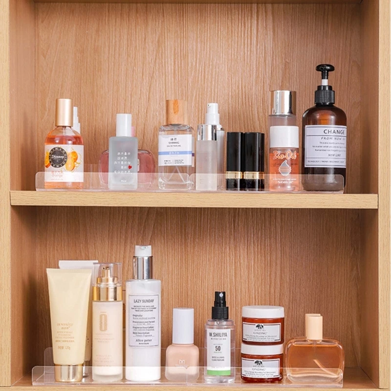 Acrylic Bathroom Shelves Wall Mounted Shower Shelve No Drilling Adhesive Thick Clear Storage & Display Shelves, Bathroom 5