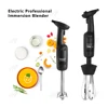 GZZT 270W Immersion Blender Handheld Blender 304 Food Grade Stainless Steel Food Mixer Optional Whisk Egg Beater 110V 220V 1