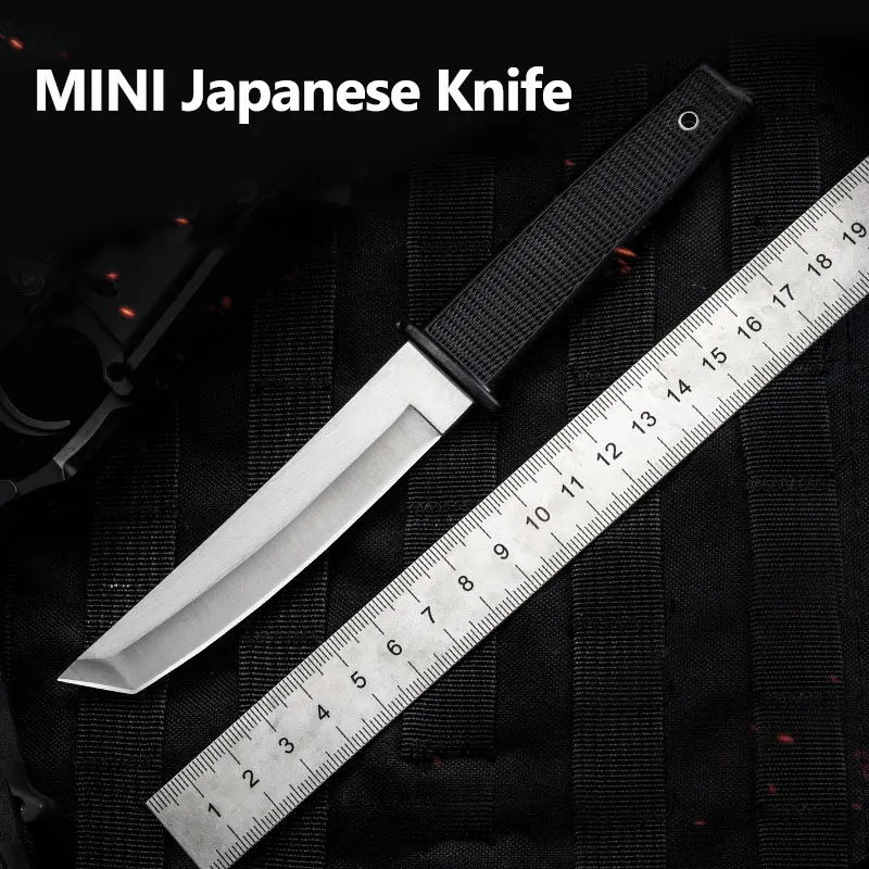 

Outdoor MINI Knives Japanese Knife Sammi Samurai Self-defense Knife Portable Saber Camping Tactics Portable Knife Fruit Knife
