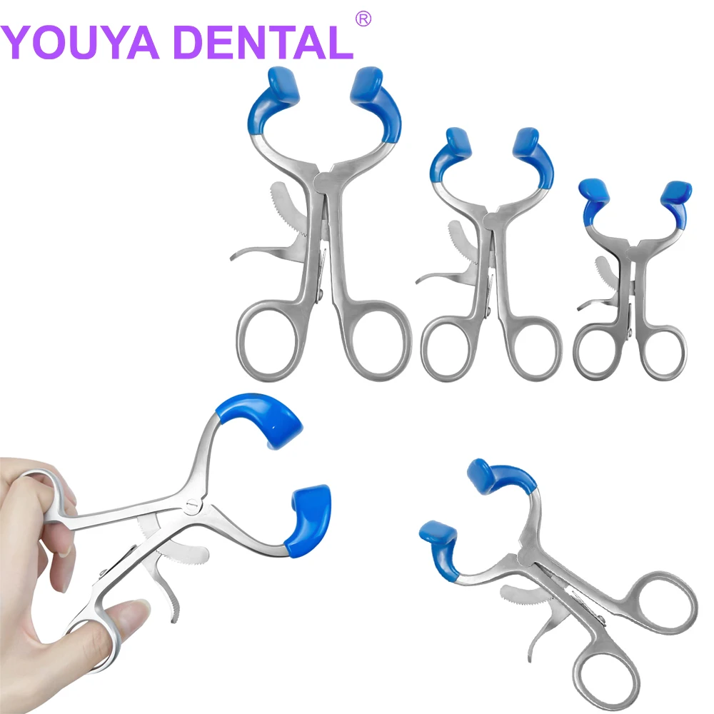 

Dental Mouth Opener Stainless Steel Lip Retractor Cheek Expander Material Dentist Tools Instrument Lab Oral Examination Equipme