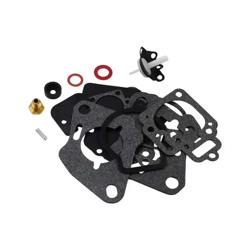 Carburetor Rebuild Kit with Gasket 18-7212 1395-811357 1395-8237072 Compatible with Mercury 6HP 8HP 9.9HP 10HP 15HP 20HP 25HP