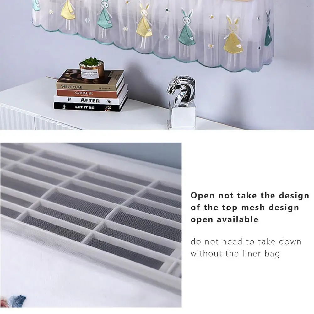 Air Conditioning Dust Cover Split Ac Cover Home Apartment Protective Covers