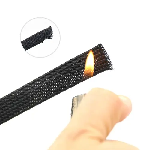 1/10M New Tight High Density PET Expandable Braided Sleeve 3 4 6 8 10 12 14 16 20 25 30 40mm Wire Cable Insulated Protection DIY - Image 4