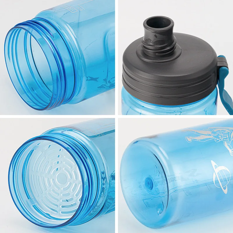 1L 1.5L 2L 3L Large Capacity Sports Water Bottle Outdoor Fitness Water Cup Bicycle Camping Mountaineering Portable Fitness Jug