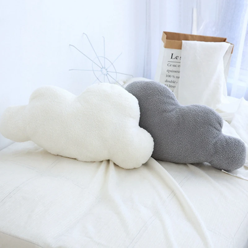 Nordic Style Cloud Shaped Cushion PP Cotton Soft Cute Plush Pillow for Home Sofa Decoration 6