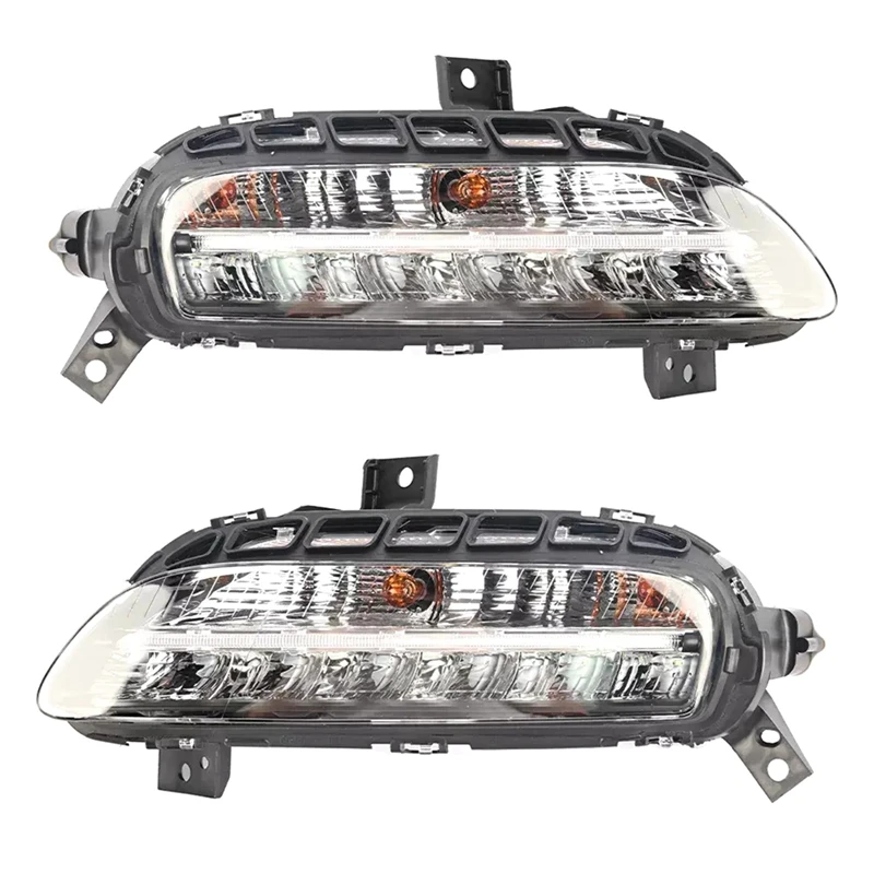 

Car LED Daytime Running Lights Fog Lights Front Bumper Lights 97063108103, 97063108203 For Porsche Panamera 2010-2013