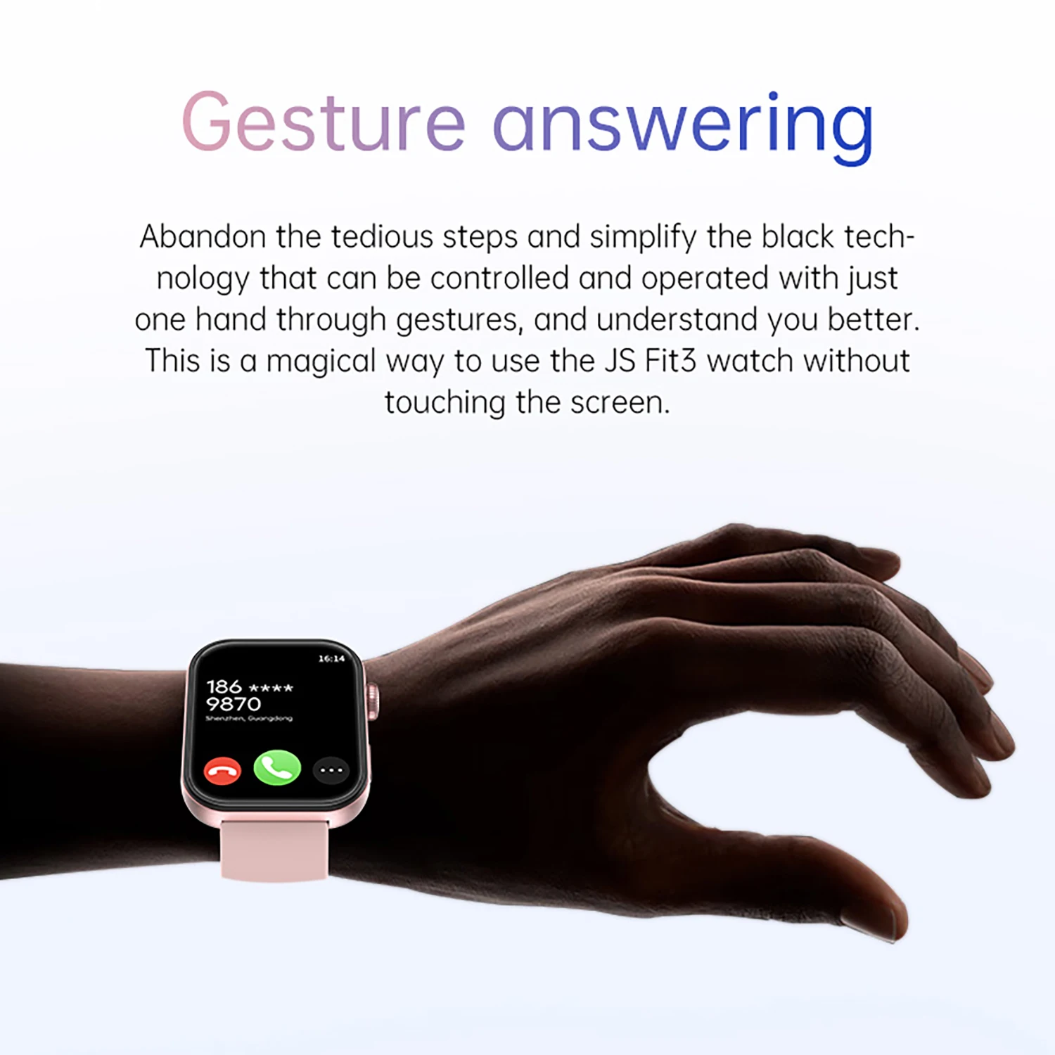 2025New Sport Watch FIT 3 Smartwatch,Global Version, compatible with iOS and Android,1.82-inch AMOLED Display, Bluetooth calling 4
