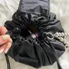 Women Drawstring Cosmetic Bag Organizer Travel Toiletry Storage Shoulder MakeUp Pouch Large Capacity Beauty Case Waterproof 3