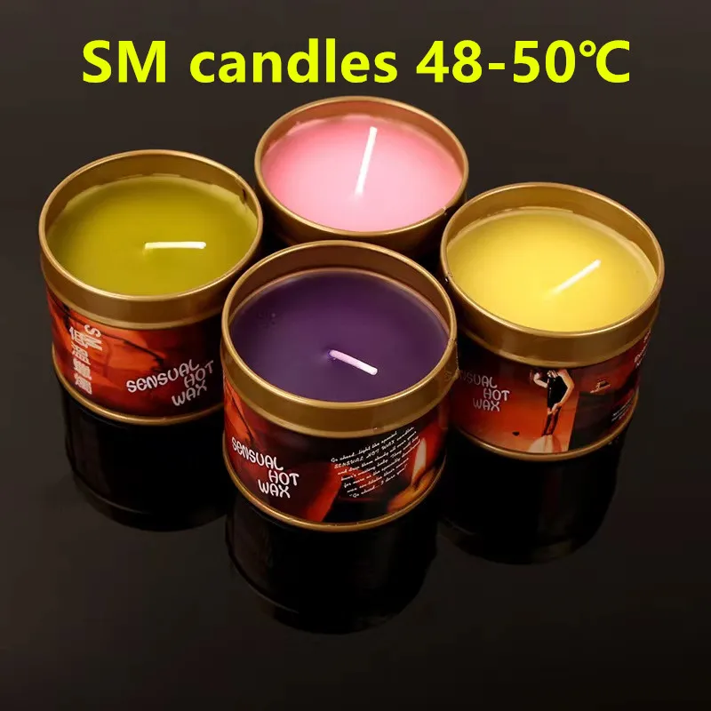 SM Low Melting Point Candle Adult Game Candle BDSM Drip Wax Play Couple Sex Slave Bondage Toys